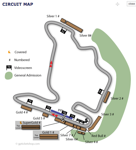 Hungarian Grand Prix Circuit Map