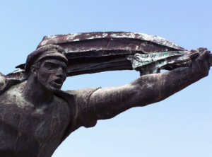 Communist Statue in Memento Statue Park, Budapest