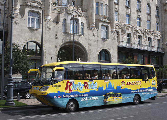 Budapest Bus Tours - River Ride Amphibian
