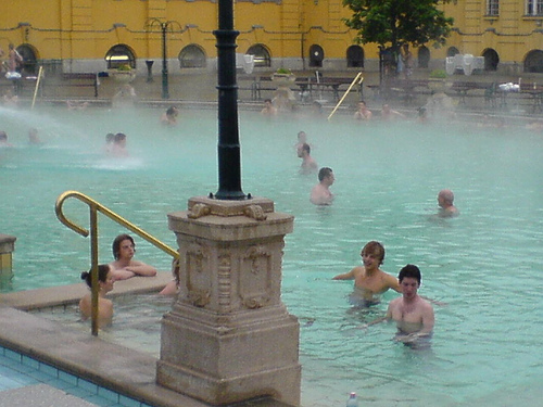 Szechenyi Bath Budapest May 1